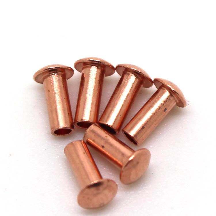 কপার হাফ টিউবুলার রিভেটস